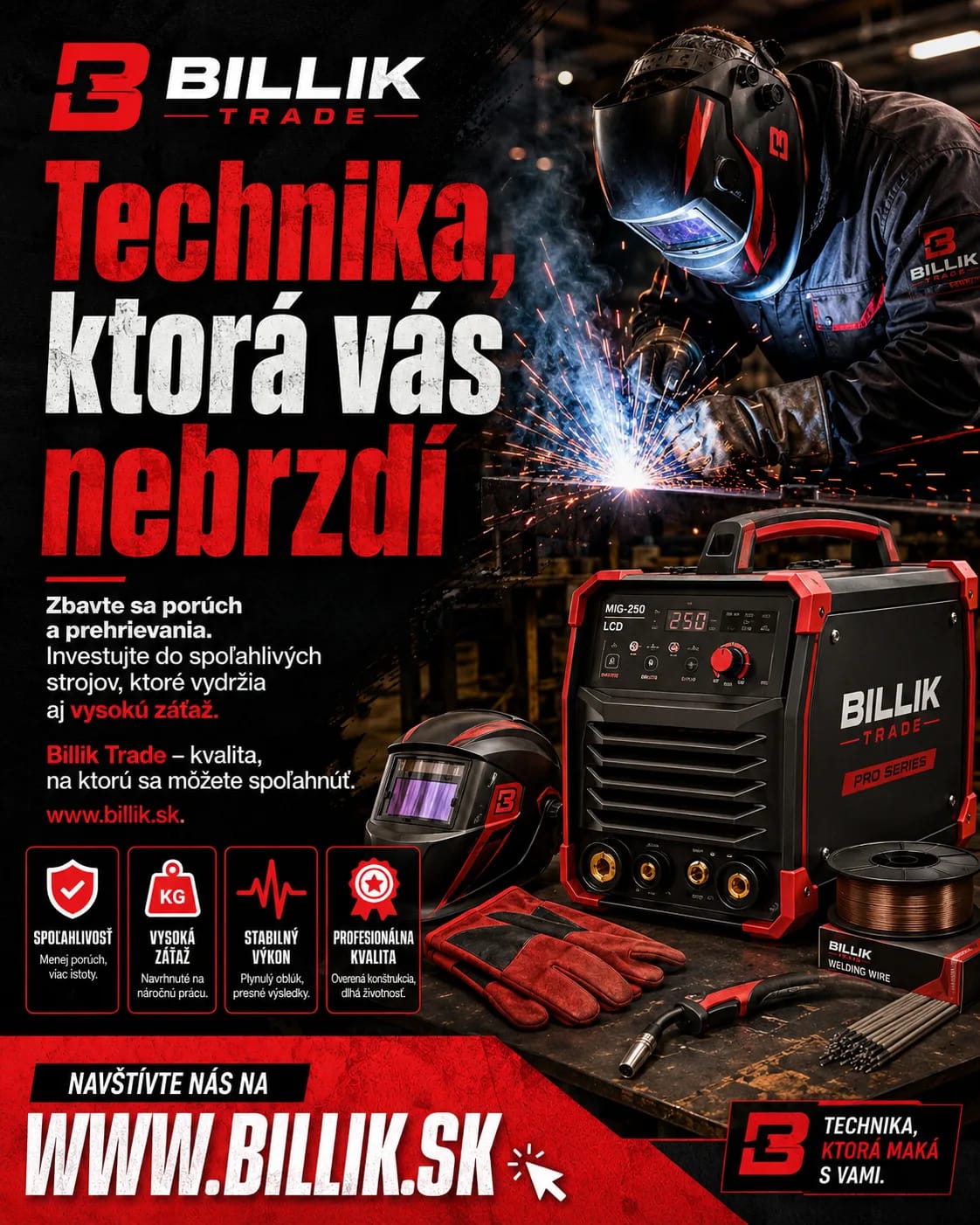 Kvalitné zváračky a invertory IWELD — Billik Trade